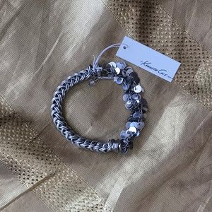 Never Used! Kenneth Cole Silver ton bracelet